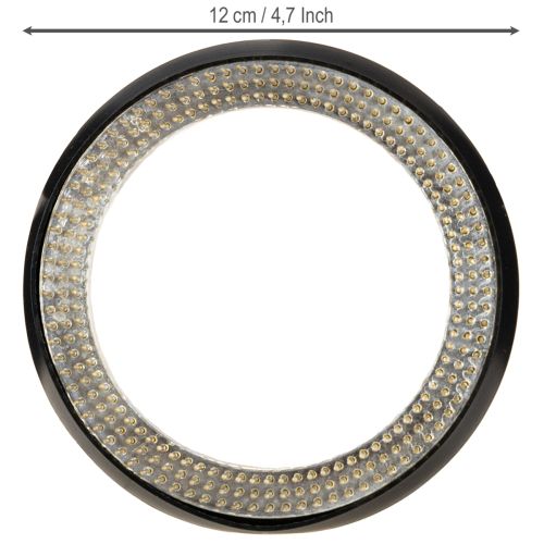 Floristik24 Perni ad anello Kenzan in ottone tondo da 120 mm