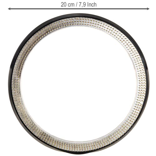 Floristik24 Anello Kenzan con perni in ottone, rotondo, Ø200mm