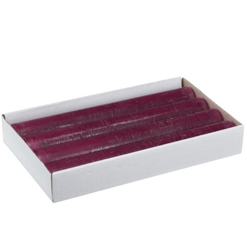 Prodotto Candele colorate in bastoncini di Berry 34x240mm 4 pz