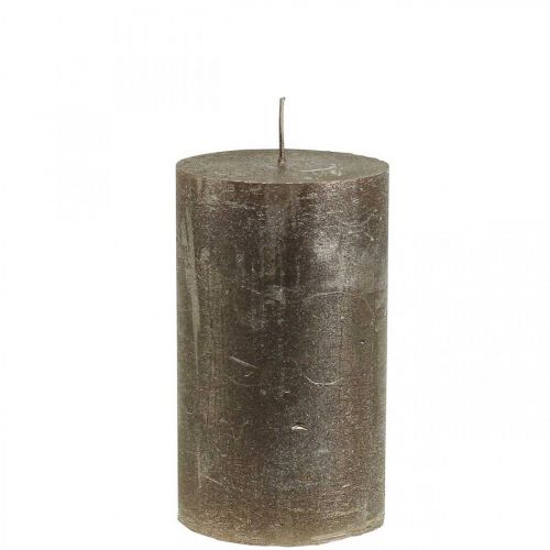 Candele a colonna Candele colorate rame 70x120mm 4pz