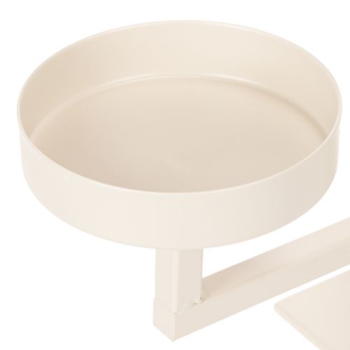 Candeliere moderno con quattro piattini portacandele, 47 cm | Floristik24.it