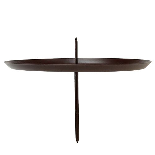 Prodotto Portacandele marrone Ø7cm 4 pz