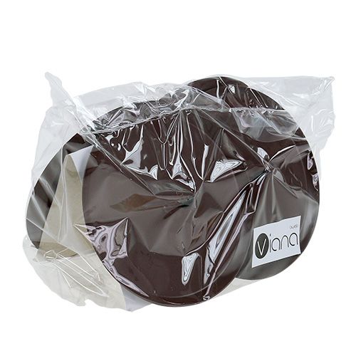 Prodotto Portacandele marrone Ø7cm 4 pz