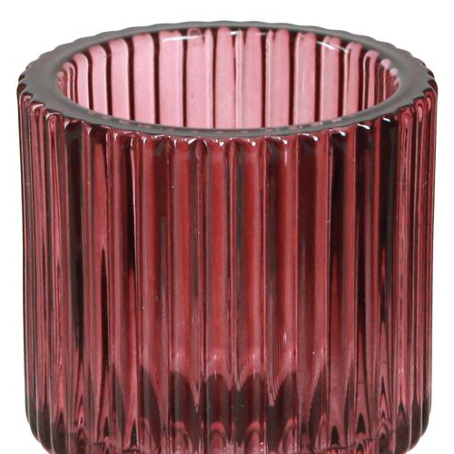Prodotto Portacandele portacandele in vetro Bacca H8cm 4 pz