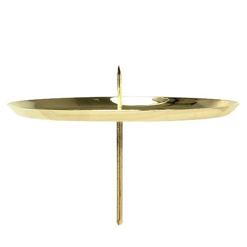 Prodotto Portacandele oro Ø10cm 4 pz