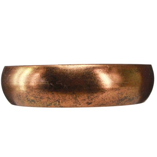 Prodotto Ciotola portacandele per 4 candele a stecco bronzo anticato Ø22cm