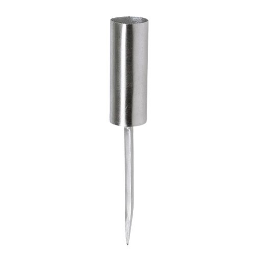 Prodotto Portacandele argento per candele a stecco 15 cm 4 pz