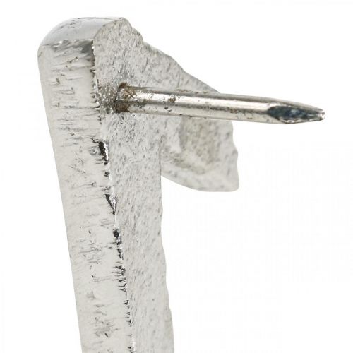 Floristik24 Numeri dell&#39;Avvento Candele Candela Pin Numeri Avvento 4,5 cm 4 pezzi