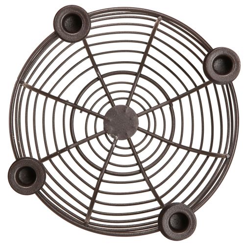 Prodotto Portacandele per 4 candele ciotola decorativa in metallo marrone Ø14cm