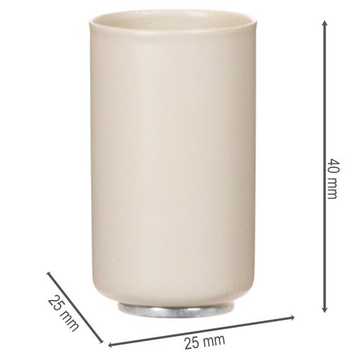 Portacandele a bastoncino con magnete, 25 mm, 4 pezzi | Floristik24.it