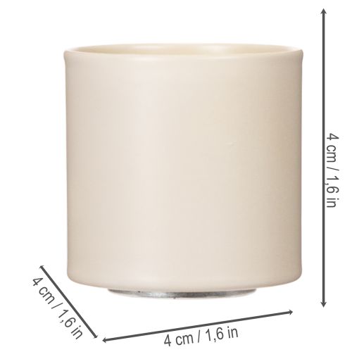 Portacandele magnetici per candele affusolate spesse (4 cm), 4 pezzi | Floristik24.it