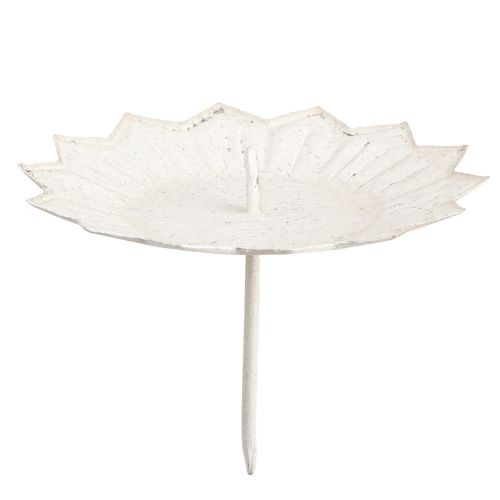 Floristik24 Portacandele a innesto 11x8cm crema 4pz