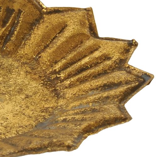 Prodotto Portacandele a innesto oro aspetto antico per candele a colonna Ø11 cm 4 pezzi