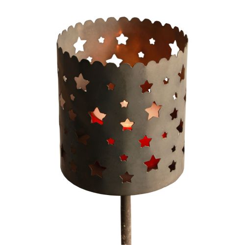 Floristik24 Portacandele da attaccare corona dell'Avvento Ø6,5 cm H14 cm 4 pz