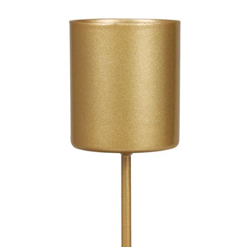 Prodotto Portacandele spina portacandele bastone oro 3,5×4cm 4pz