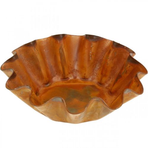 Tortiera, portacandele, piastra in metallo, griglia in acciaio inox Ø11.5cm H4cm 4pz