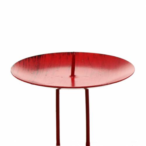 Prodotto Portacandele a innesto rosso Ø6,5 cm 4 pz