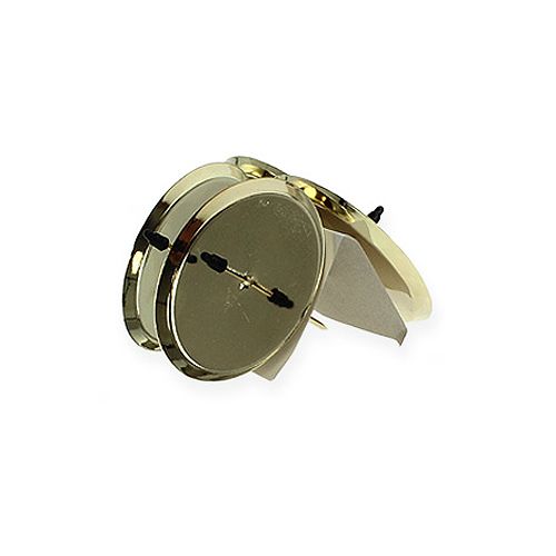 Prodotto Portacandele oro Ø7cm 4 pz