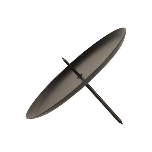 Prodotto Portacandele a innesto mandrino portacandele nero Ø8cm 4 pz