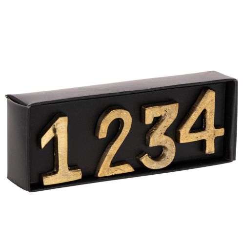 Spille per candela dell'Avvento, numeri da 1 a 4, set da 4, 4 cm, 4 pezzi | Floristik24.it