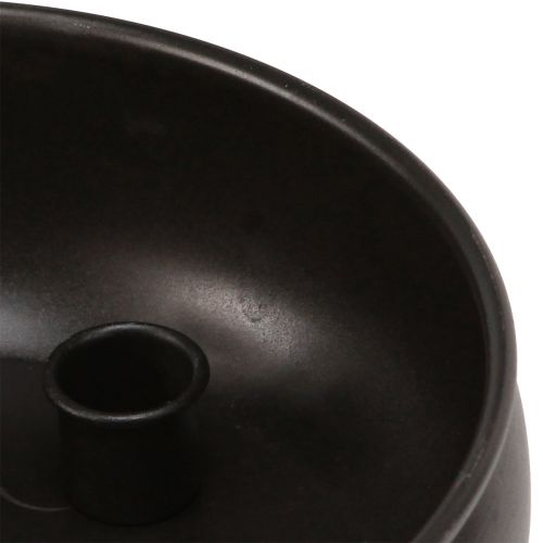 Prodotto Portacandele portacandele bastoncino nero con magneti Ø20cm