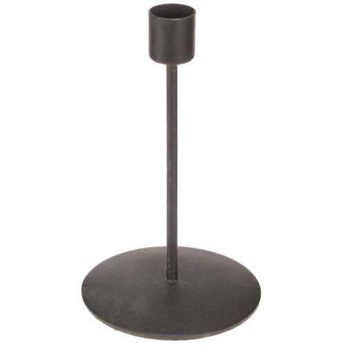 Floristik24 Portacandele in metallo portacandele marrone antico H16cm 2 pezzi
