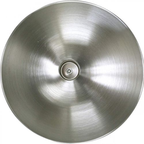 Prodotto Candeliere candeliere argento in metallo Ø15 H7.5cm