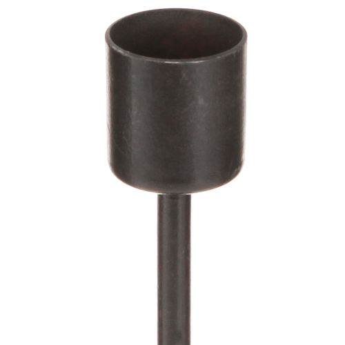 Prodotto Portacandele portacandele marrone antico H21,5cm 2 pezzi