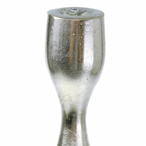 Floristik24 Candeliere argento antico H61cm
