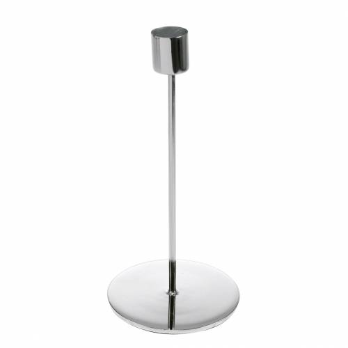 Candeliere Ø5cm H11cm argento 4 pezzi