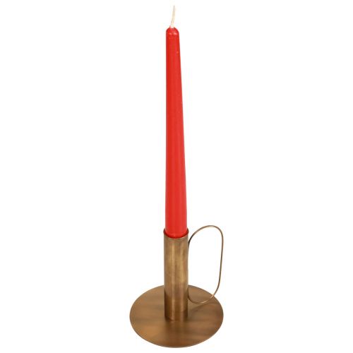 Prodotto Candeliere in metallo aspetto ottone Ø8,5 cm