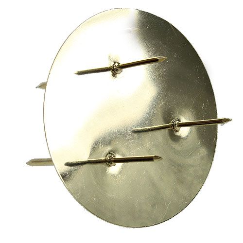 Floristik24 Candeliere Oro Ø8cm