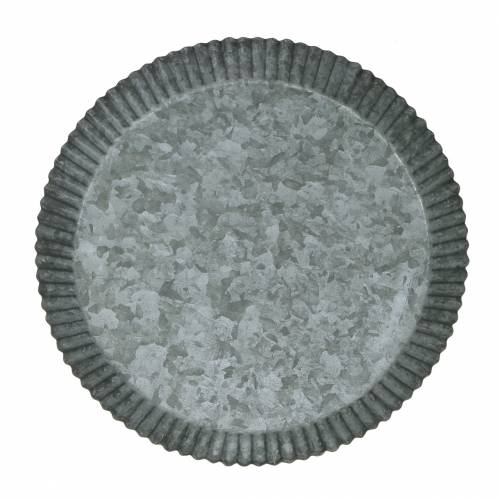 Teglia da forno Piatto per la decorazione della tavola zinco Ø25cm A3cm