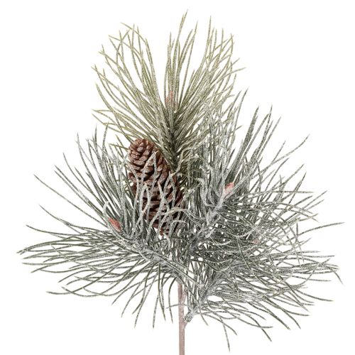 Ramo di pino artificiale con pigne, invernale, 40 cm acquistare | Floristik24.it
