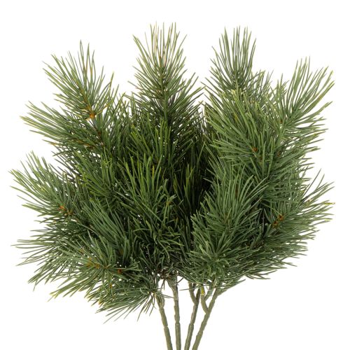 Rami di pino artificiali per decorazioni invernali, 40 cm, 4 pezzi