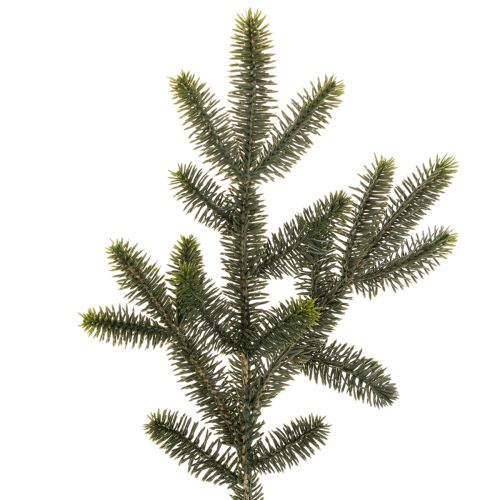 Ramo di abete artificiale per decorazioni e composizioni da tavola, 45 cm, 3 pezzi