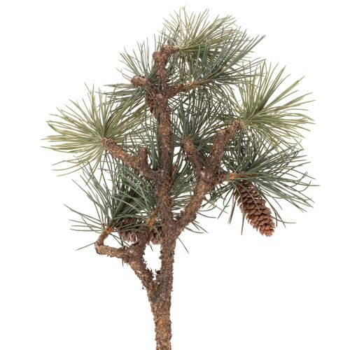 Ramo di pino artificiale con pigne, decorazione per soggiorno, 93 cm | Floristik24.it