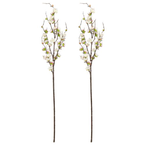 Prodotto Ramo di ciliegio artificiale con fiori bianchi, 96 cm, 2 pezzi