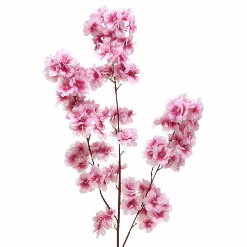 Floristik24 Ramo di fiori di ciliegio artificiale rosa 104 cm