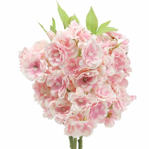 Floristik24 Ramo di fiori di ciliegio rosa 44cm 3pz