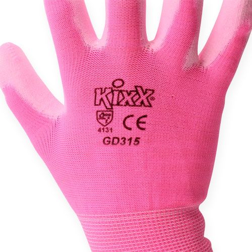 Prodotto Guanti da giardino Kixx taglia 8 rosa, rosa