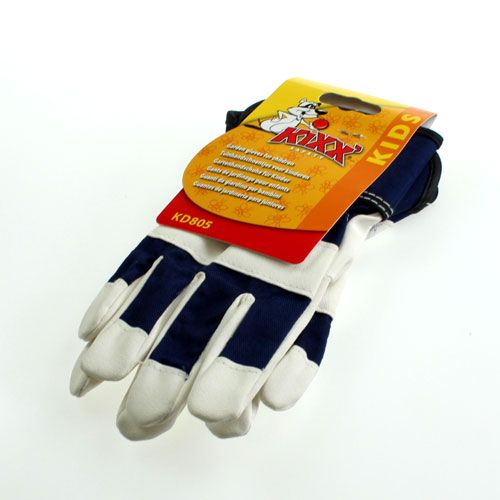 Prodotto Guanti per bambini Kixx taglia 6 blu, bianchi