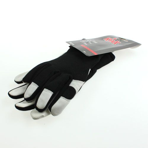 Prodotto Guanti in Lycra Kixx Taglia 10 Nero, Grigio Chiaro