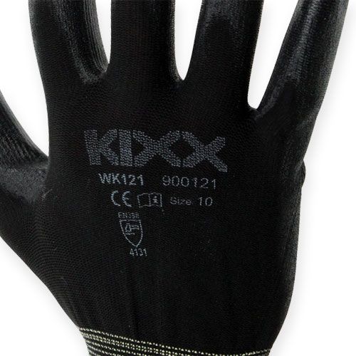 Prodotto Kixx guanti da giardino in nylon taglia 10 neri