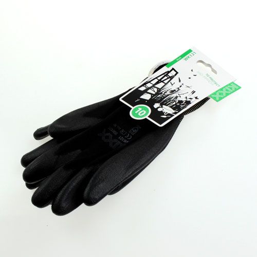 Prodotto Guanti da giardinaggio in nylon Kixx taglia 10 neri