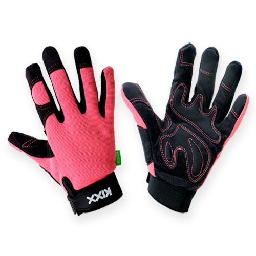Prodotto Guanti sintetici Kixx taglia 8 rosa, nero