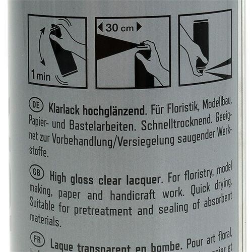 Floristik24 Vernice trasparente spray 400ml
