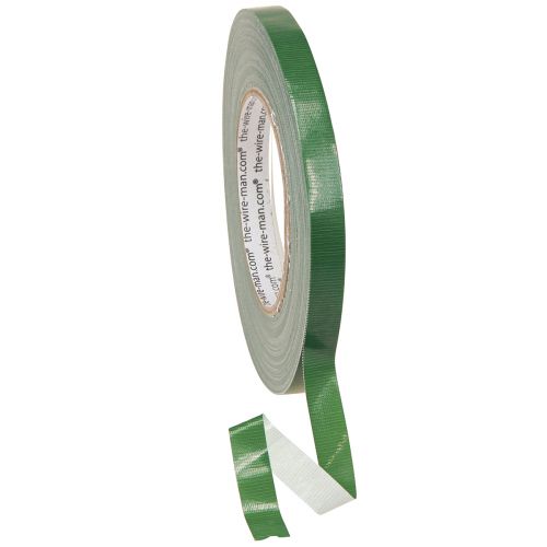 Floristik24 Nastro adesivo per schiuma floreale Anchor Tape Verde 12mm 50m