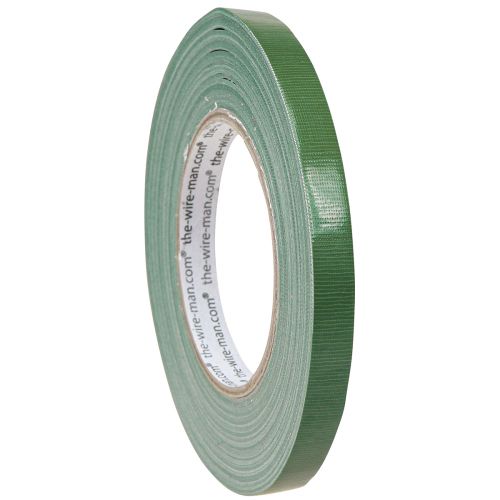 Floristik24 Nastro adesivo per schiuma floreale Anchor Tape Verde 12mm 50m