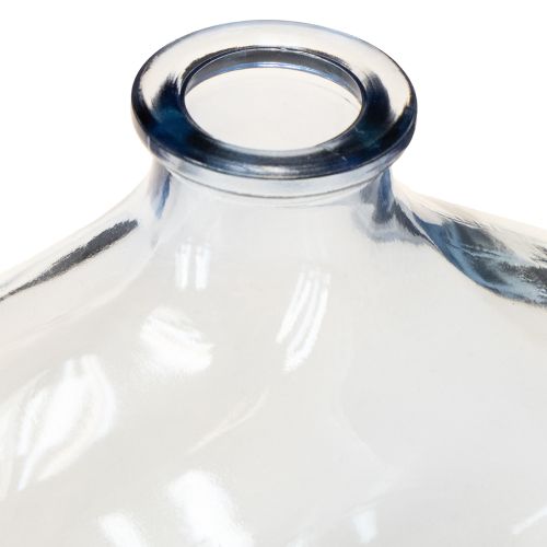 Prodotto Piccolo vaso in vetro trasparente moderno mini vaso in vetro 11×6×10cm 3 pezzi